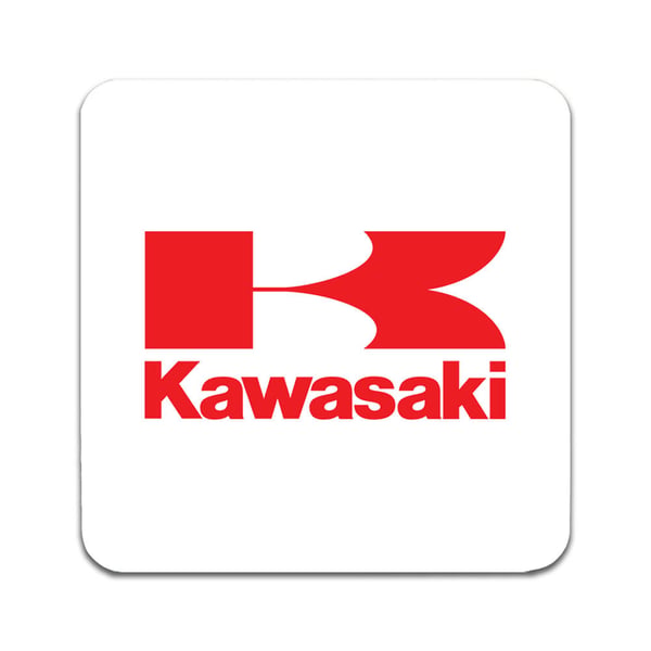 Glasbrikker (2-pak): Kawasaki, stilrene bordskånere med unikke og levende motiver
