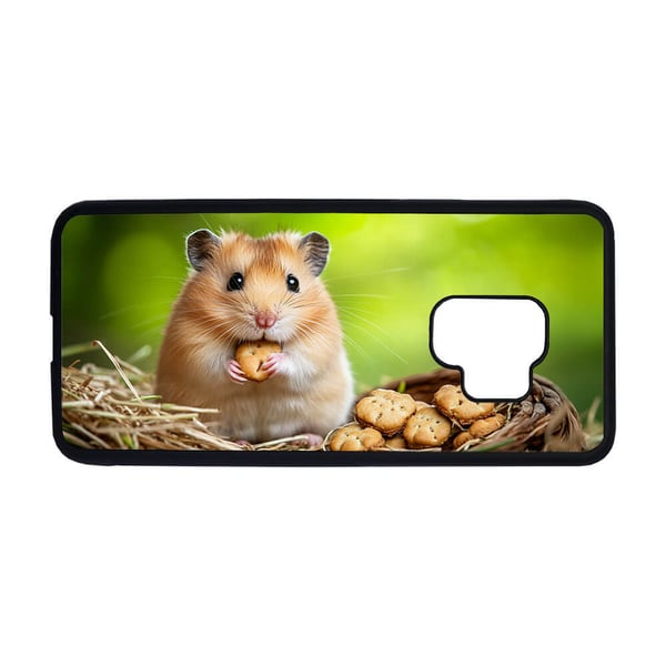 Til Samsung Galaxy S9: Dyr Hamster, mobilcover med unikt motiv, beskyttende cover
