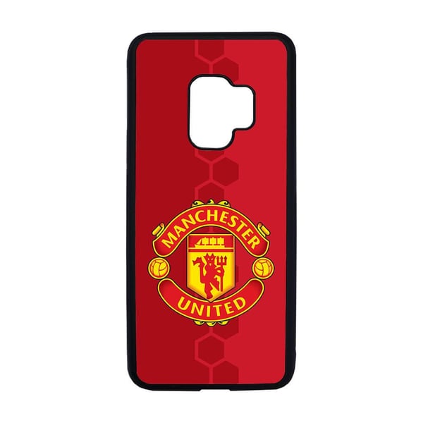 Til Samsung Galaxy S9: Manchester United, mobilcover med unikt motiv, beskyttende cover