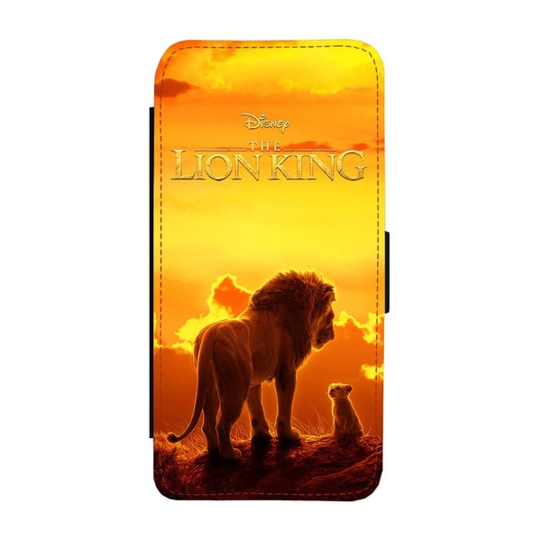 Til Samsung Galaxy S9: The Lion King, flipdeksel med unikt motiv, mobiletui med stativfunksjon