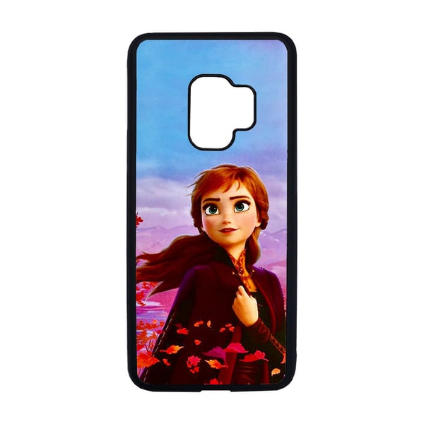 Til Samsung Galaxy S9: Frozen 2 Anna, mobildeksel med unikt motiv, beskyttende cover