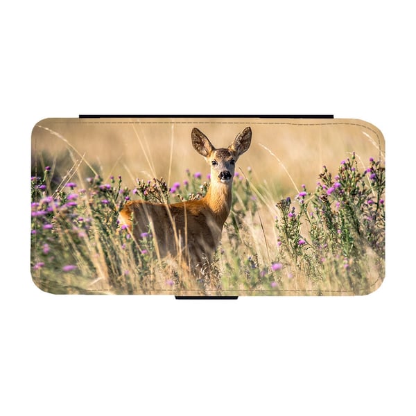 Roe Deer, flipdeksel med unikt motiv, mobiletui med stativfunksjon Til Samsung Galaxy S9