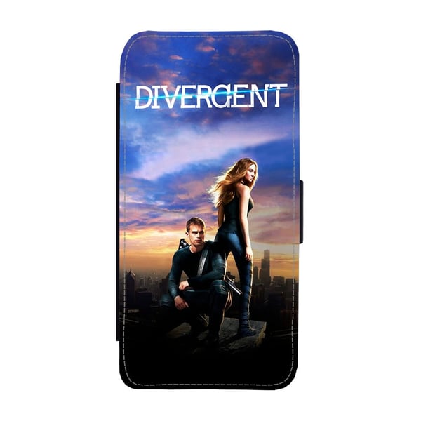 Til Samsung Galaxy S9: Divergent, flip-cover med unikt motiv, mobilcover med standerfunktion
