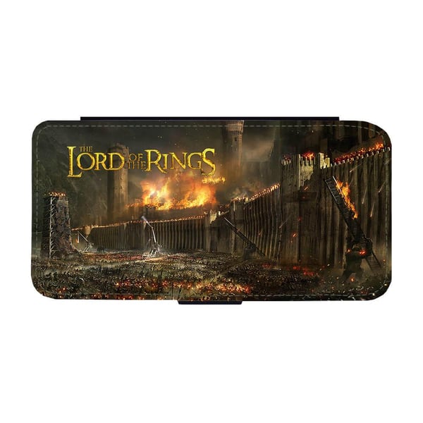 Samsung Galaxy S8+ -malliin: The Lord of the Rings, lompakkokotelo uniikilla kuviolla, tyylikäs läppäkuori seisontatoiminnolla