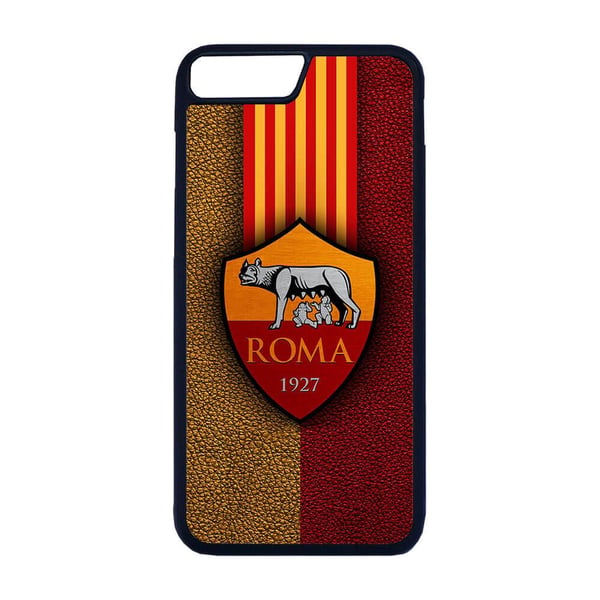 Til iPhone 7 Plus / 8 Plus: AS Roma, mobilcover med unikt motiv, beskyttende cover