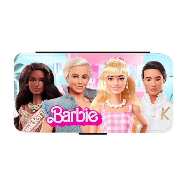 Til Samsung Galaxy S8+: Barbie 2023, flipdeksel med unikt motiv, mobiletui med stativfunksjon