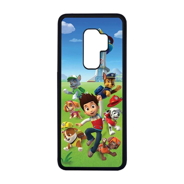 Til Samsung Galaxy S9+: PAW Patrol, mobildeksel med unikt motiv, beskyttende cover