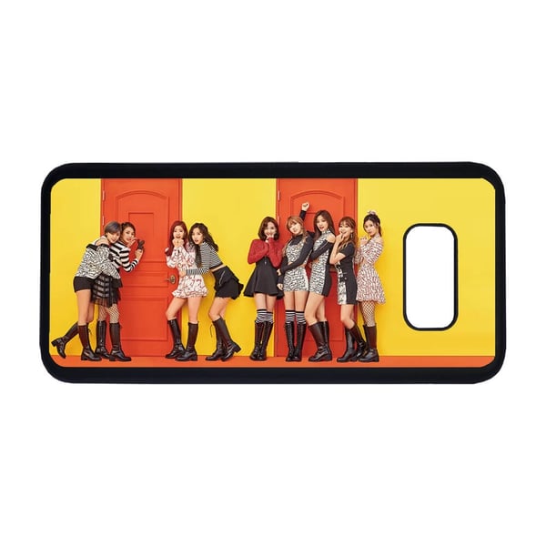Til Samsung Galaxy S8+: K-pop Twice, mobildeksel med unikt motiv, beskyttende cover