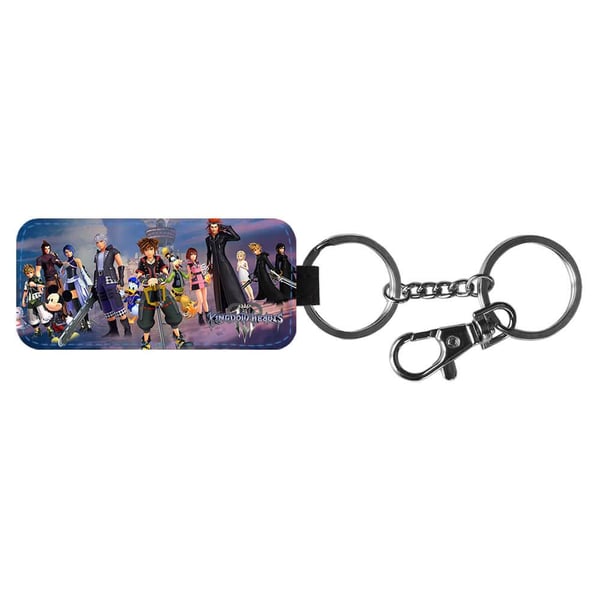 Avaimenperä: Kingdom Hearts III Re Mind, tyylikäs riipus, jossa on eloisa ja uniikki kuvio