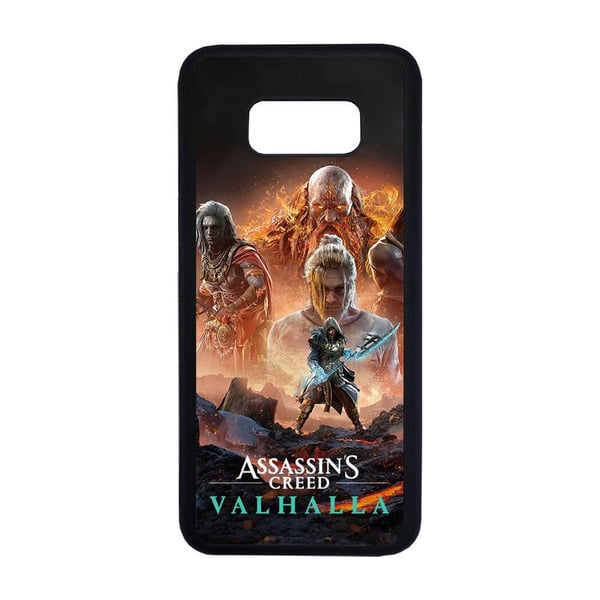Til Samsung Galaxy S8+:  Game Assassin's Creed Valhalla, mobilcover med unikt motiv, beskyttende cover