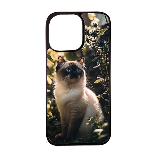 Burma Kissa iPhone 12/iPhone 12 Pro Matkapuhelimen Kansi