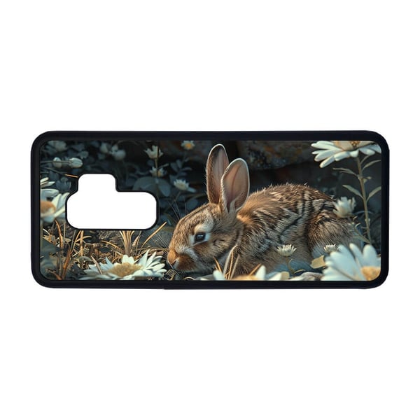 Til Samsung Galaxy S9+: Dyr Kanin, mobildeksel med unikt motiv, beskyttende cover