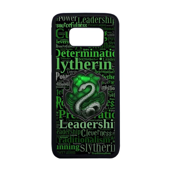 Til Samsung Galaxy S8: Harry Potter Slytherin, mobildeksel med unikt motiv, beskyttende cover