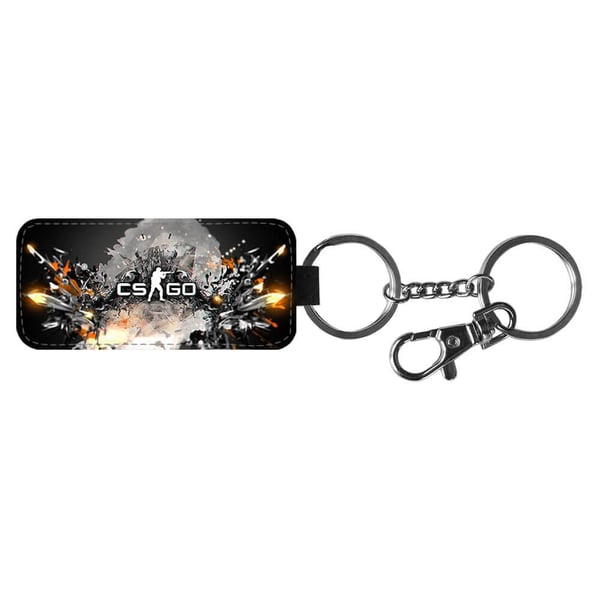 Nyckelring: CS Global Offensive, stilrent hängsmycke med livfull och unikt design