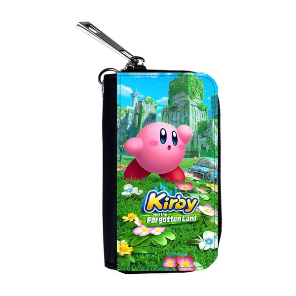 Bilnyckelfodral: Kirby and the Forgotten Land, skyddande fodral med livfull och unikt design