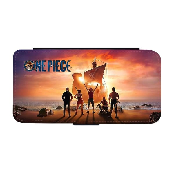 Til Samsung Galaxy S9: One Piece 2023, flipdeksel med unikt motiv, mobiletui med stativfunksjon