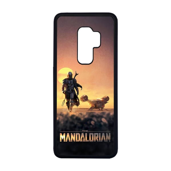 Til Samsung Galaxy S9+: The Mandalorian, mobildeksel med unikt motiv, beskyttende cover