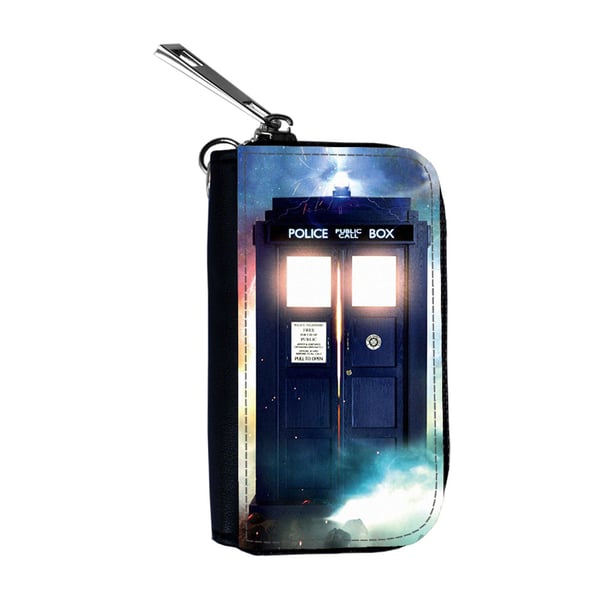 Auton avainkotelo: Doctor Who Tardis, suojaava kotelo eloisalla ja uniikilla kuviolla