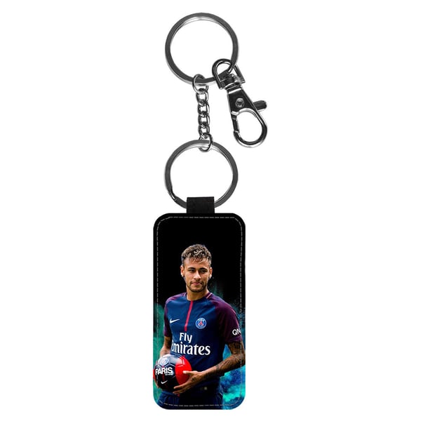 Nøkkelring: Neymar 2018, stilrent anheng med levende og unikt design