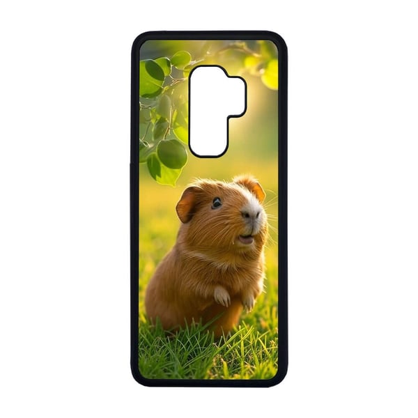 Til Samsung Galaxy S9+: Dyr Marsvin, mobildeksel med unikt motiv, beskyttende cover