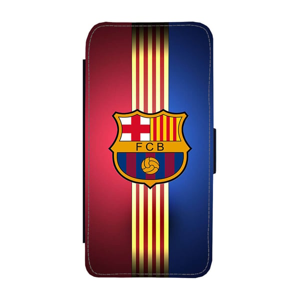 Til Samsung Galaxy S8: Barcelona, flipdeksel med unikt motiv, mobiletui med stativfunksjon