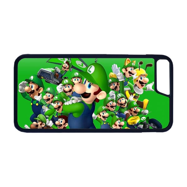 Super Mario Luigi Mobilcover - Etui Til iPhone 7 Plus/iPhone 8 Plus Super Mario Luigi Mobilcover - Etui Til iPhone 7 Plus/iPhone 8 Plus
