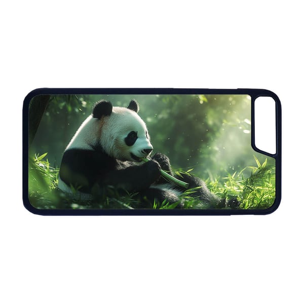 Til iPhone 7 Plus / 8 Plus: Dyr Panda, mobilcover med unikt motiv, beskyttende cover