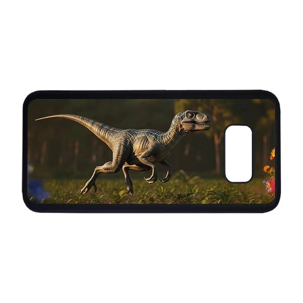 Dinosaur Velociraptor Samsung Galaxy S8 Mobilcover - Etui