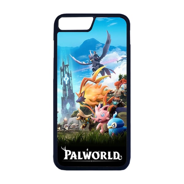 Til iPhone 7 Plus / 8 Plus: Spil Palworld, mobilcover med unikt motiv, beskyttende cover