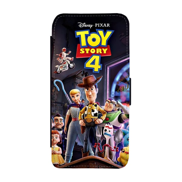 Til Samsung Galaxy S8+: Toy Story, flipdeksel med unikt motiv, mobiletui med stativfunksjon