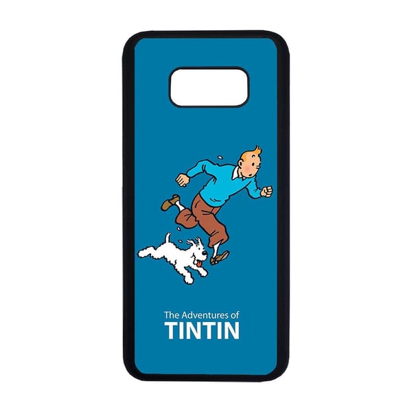 Til Samsung Galaxy S8+: Tintin, mobildeksel med unikt motiv, beskyttende cover