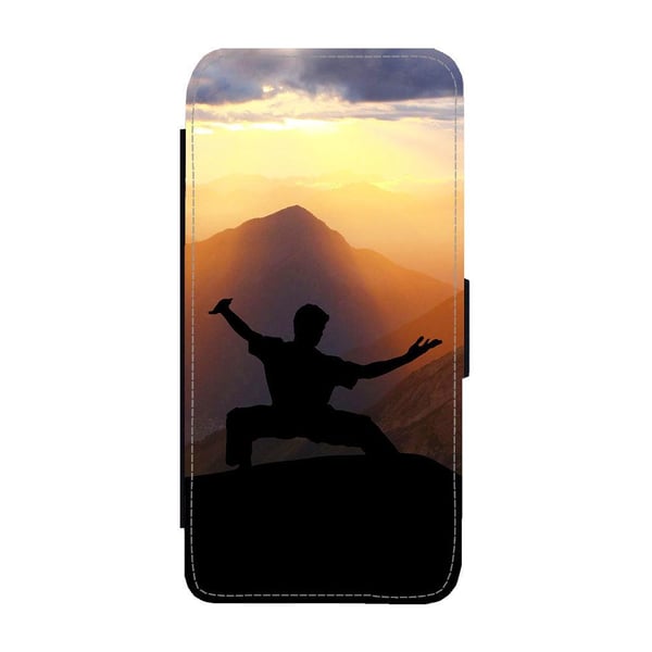 Kung Fu Käännä Matkapuhelinkotelo iPhone 12 Pro Max