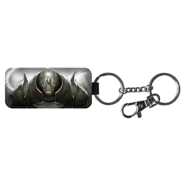 Nøkkelring: Manga Fullmetal Alchemist Alphonse Elric, stilrent anheng med levende og unikt design