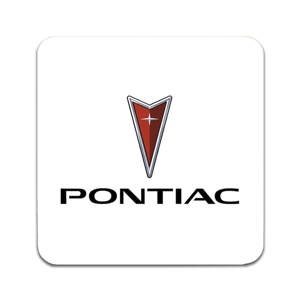 Glasunderlägg (2-pack): Pontiac, stilrena underlägg med unika och livfulla motiv