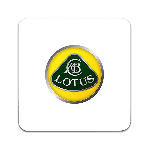 Glassunderlag (2-pakning): Lotus, stilrene underlag med unike og livlige motiver