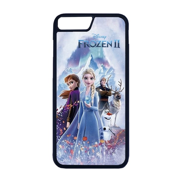 iPhone 7 Plus / 8 Plus -malliin: Frozen 2, suojakuori uniikilla kuviolla, kestävä kännykänkuori