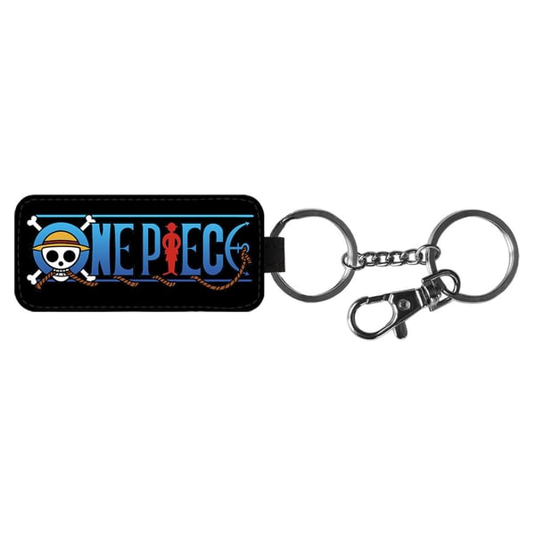Nyckelring: One Piece, stilrent hängsmycke med livfull och unikt design