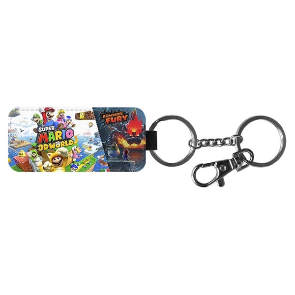 Nyckelring: Super Mario 3D World Bowser Fury, stilrent hängsmycke med livfull och unikt design