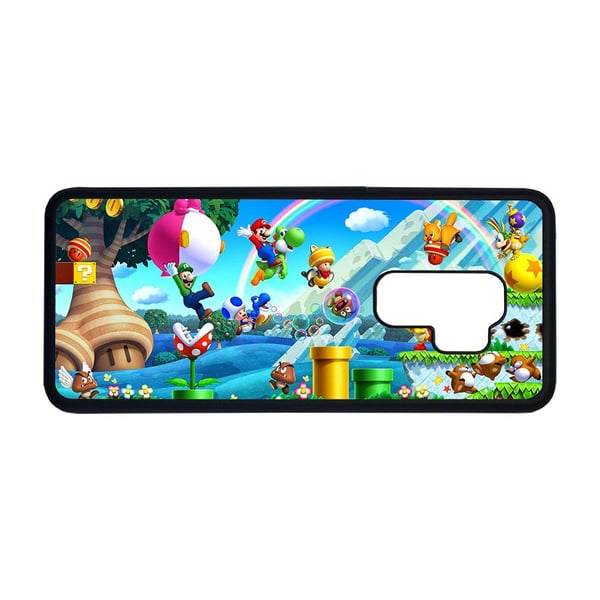 Til Samsung Galaxy S9+: Super Mario Bros, mobildeksel med unikt motiv, beskyttende cover