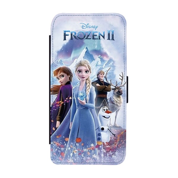 Til Samsung Galaxy S8: Frozen 2, flipdeksel med unikt motiv, mobiletui med stativfunksjon