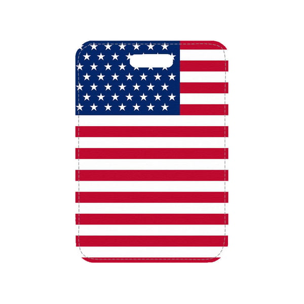 Taskevedhæng: USAs Flag, stilrent taskepynt med levende og unikt design, perfekt til håndtasken eller rygsækken