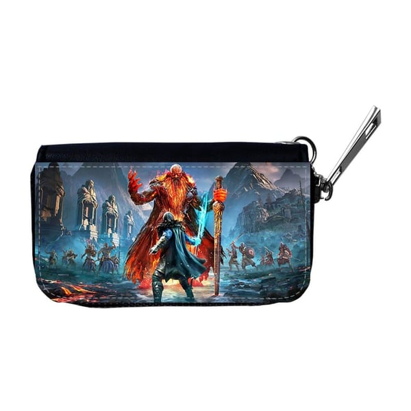 Bilnyckelfodral: Assassins Creed Valhalla, skyddande fodral med livfull och unikt design
