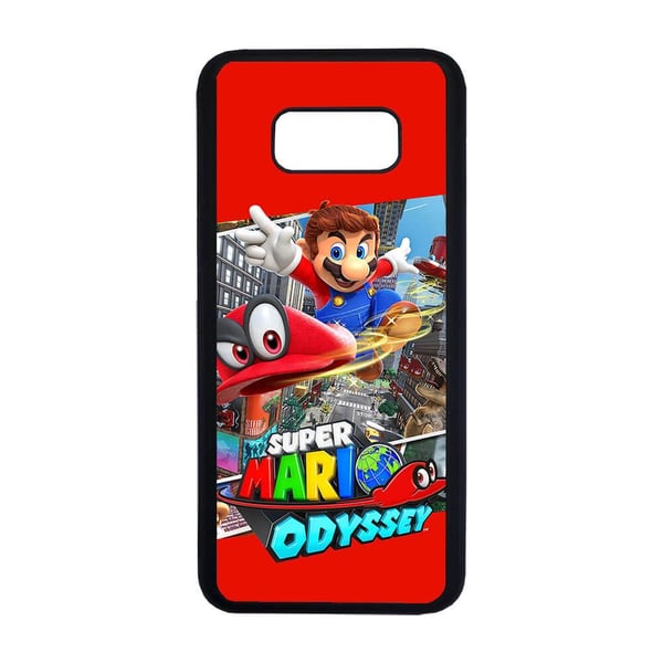 Til Samsung Galaxy S8+: Super Mario Odyssey, mobildeksel med unikt motiv, beskyttende cover