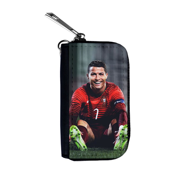 Bilnyckelfodral: Cristiano Ronaldo, skyddande fodral med livfull och unikt design