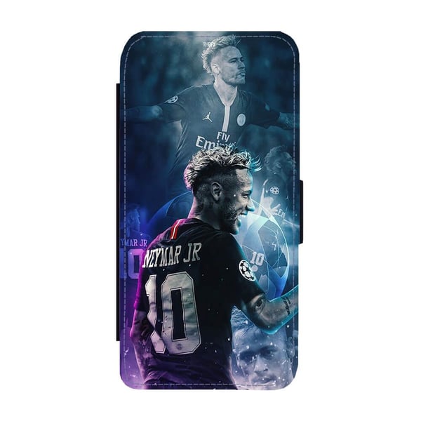 Til Samsung Galaxy S9: Neymar 2022, flipdeksel med unikt motiv, mobiletui med stativfunksjon