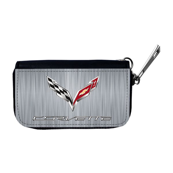 Bilnøkkeldeksel: Corvette 2014 Logo, beskyttende etui med unikt motiv