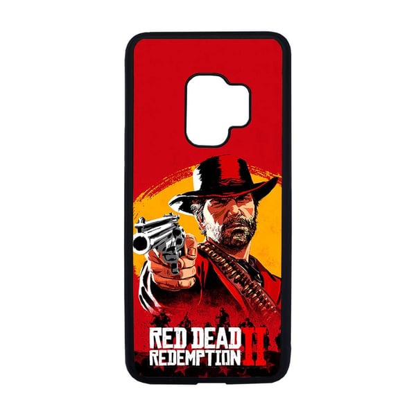 Til Samsung Galaxy S9: Spil Red Dead Redemption 2, mobilcover med unikt motiv, beskyttende cover