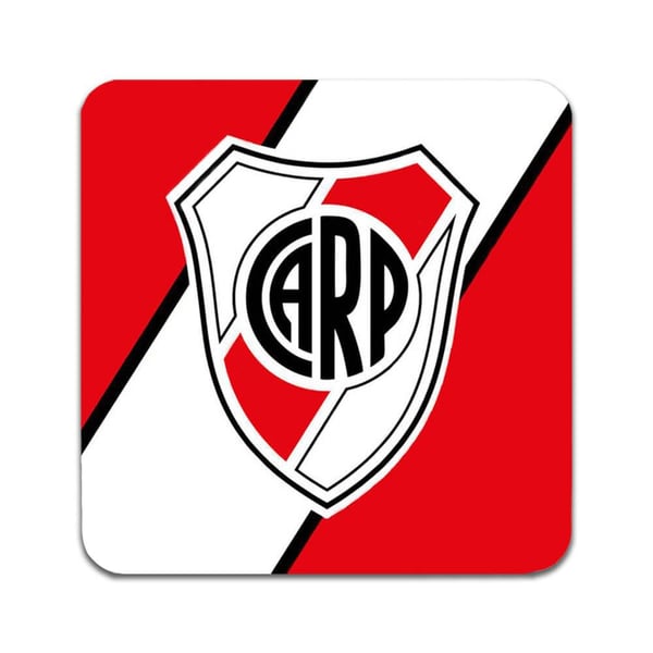 Glasbrikker (2-pak): River Plate, stilrene bordskånere med unikke og levende motiver