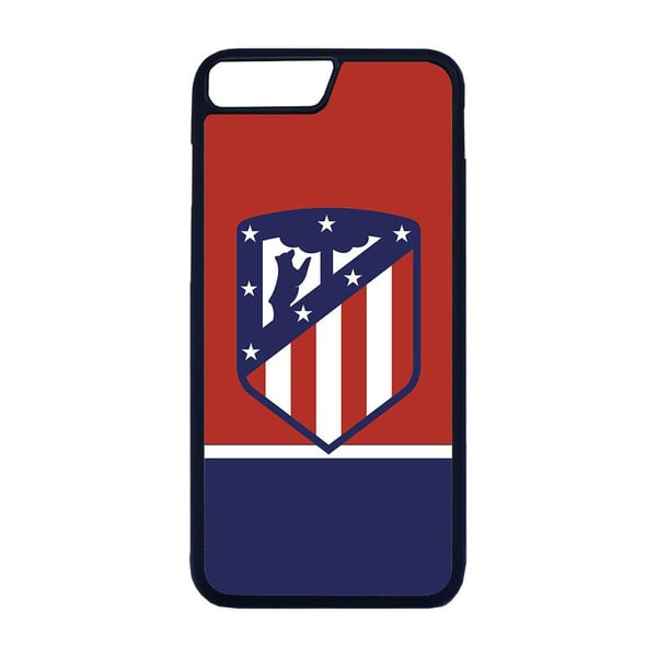 Til iPhone 7 Plus / 8 Plus: Atletico Madrid, mobilcover med unikt motiv, beskyttende cover