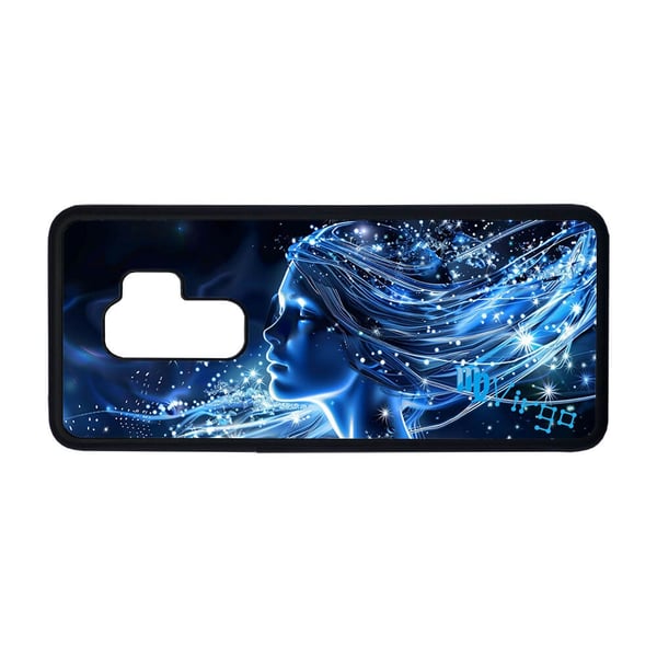 Til Samsung Galaxy S9+: Stjernetegn Jomfru, mobilcover med unikt motiv, beskyttende cover